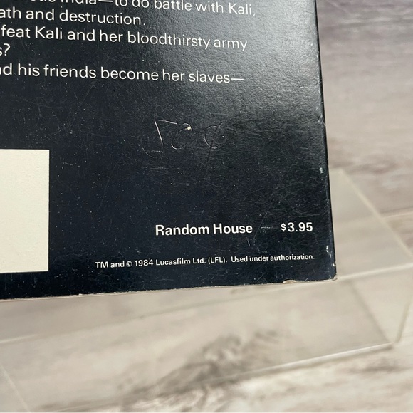 1984 Indiana Jones and the Temple of Doom a 96 Page Illustrated Paperback Book - Picture 3 of 7